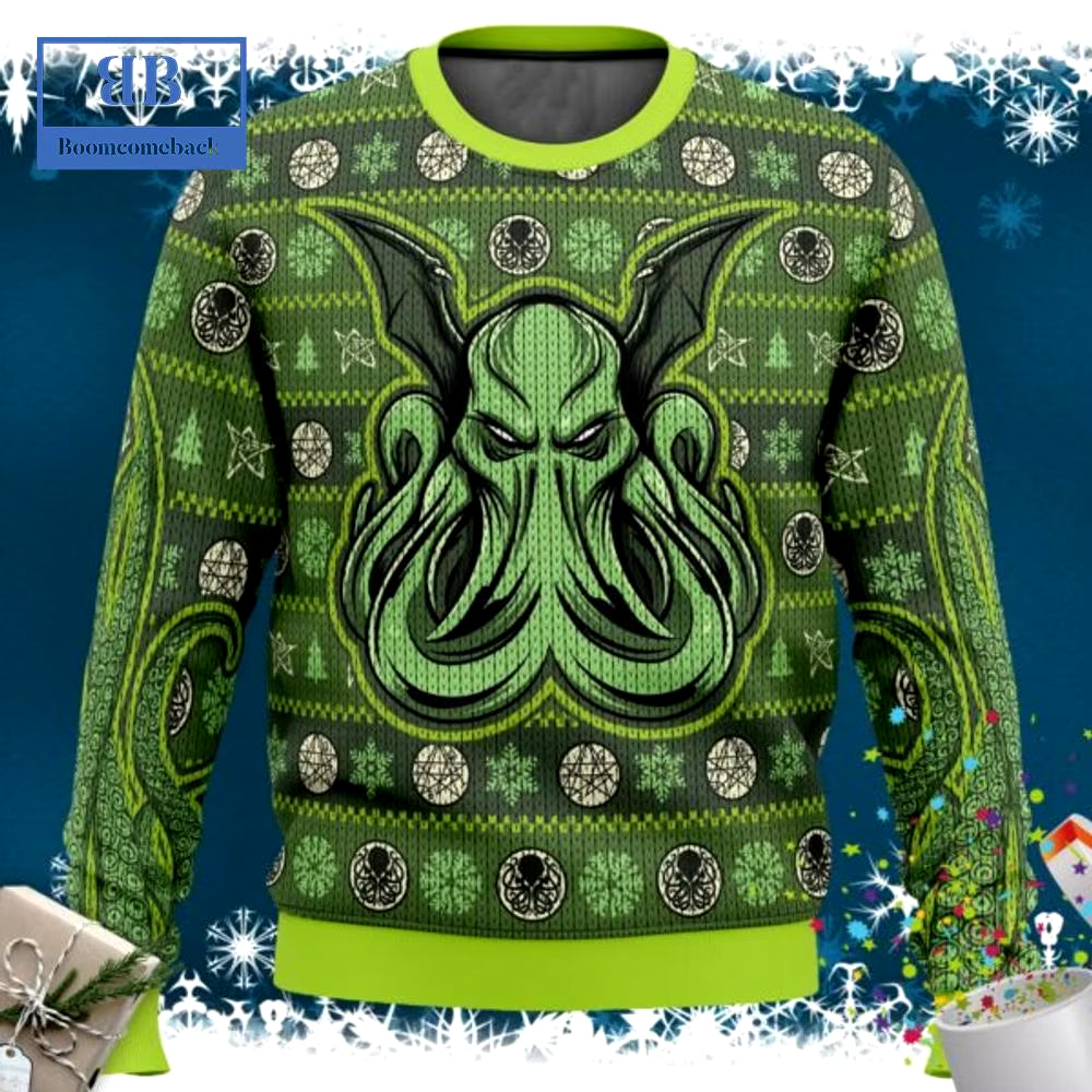 Cthulhu Ugly Christmas Sweater