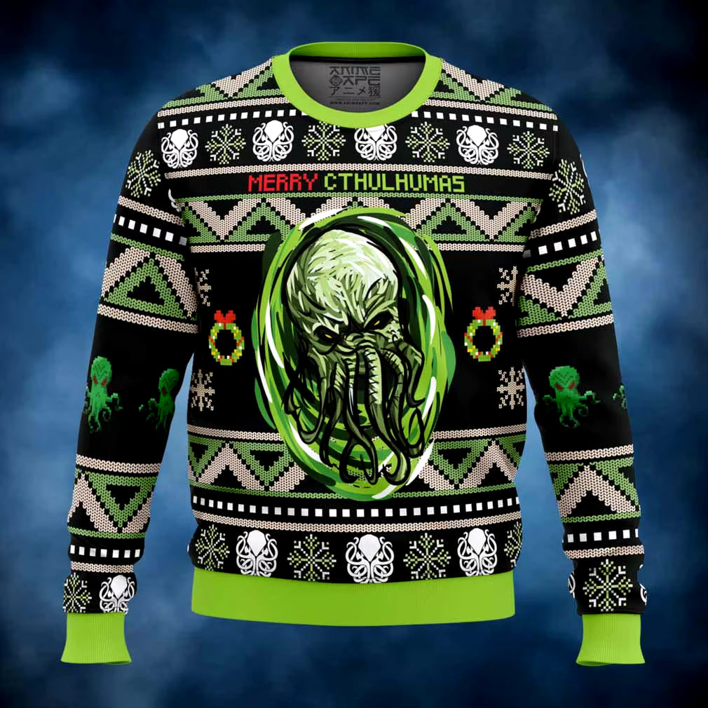 Cthulhu Ugly Christmas Sweater