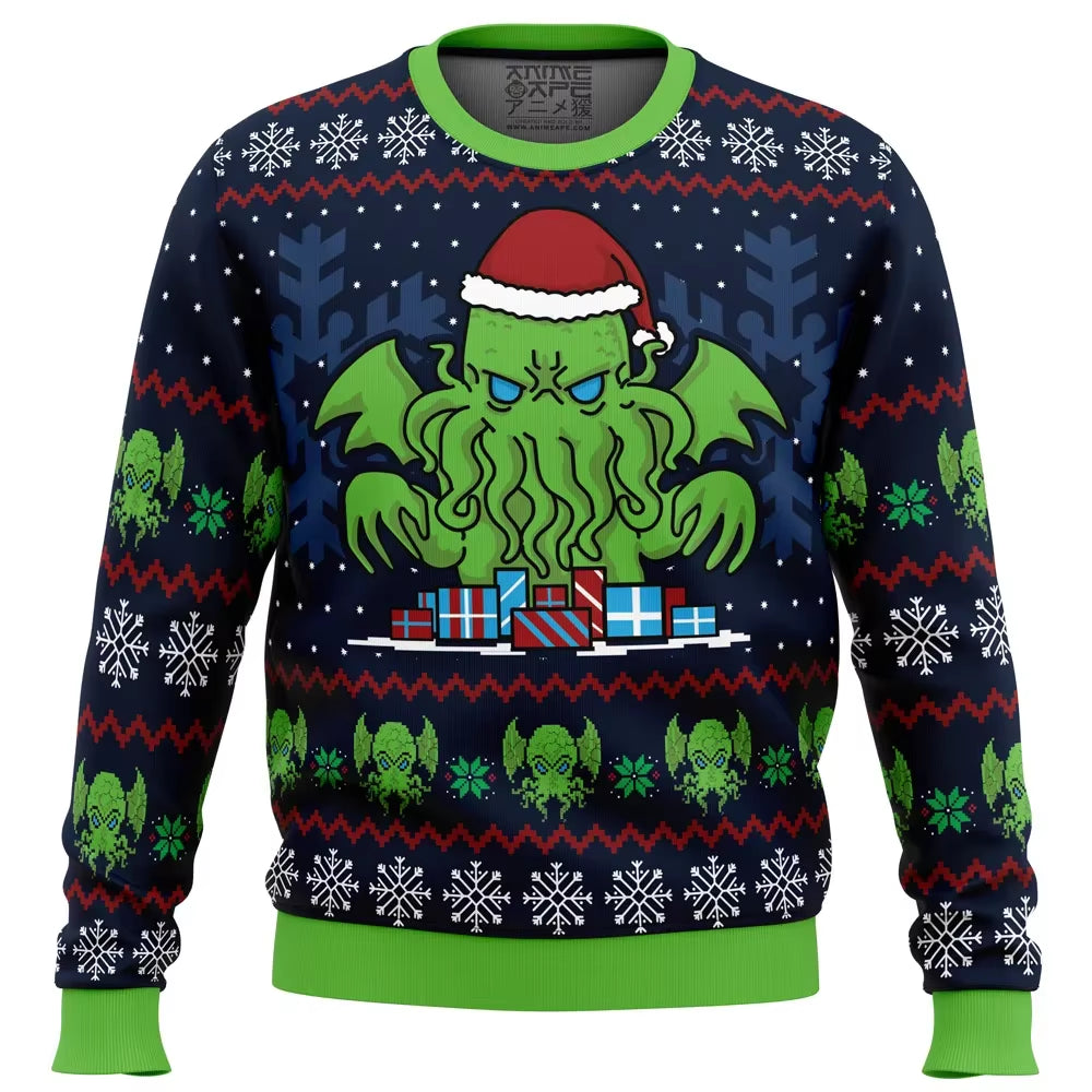 Cthulhu Ugly Christmas Sweater